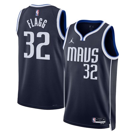 Men's Dallas Mavericks #32 Cooper Flagg Nike Navy Swingman Statement Edition Jersey