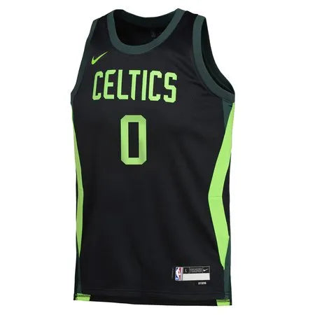 Youth Boston Celtics Jayson Tatum
Black 2024/25 Swingman Player Jersey - City Edition
