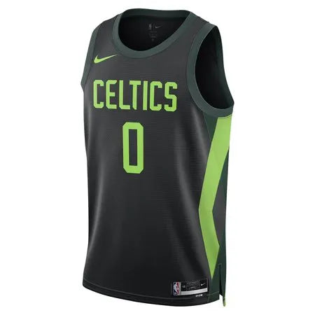 Unisex Boston Celtics Jayson Tatum
Black 2024/25 Swingman Player Jersey - City Edition