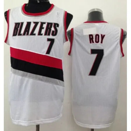 Revolution 30 Blazers #7 Brandon Roy White Stitched NBA Jersey