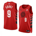 Men's Portland Trail Blazers #9 Jerami Grant 2022/23 Red Statement Edition Swingman Stitched Basketball Jersey