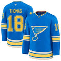 Youth St. Louis Blues #18 Robert Thomas Blue 2025 Stitched Hockey Jersey