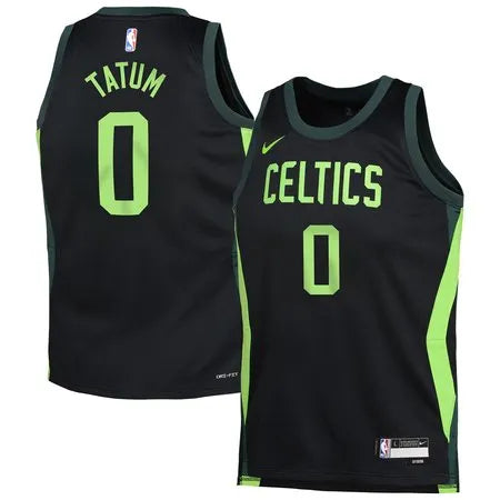 Youth Boston Celtics Jayson Tatum
Black 2024/25 Swingman Player Jersey - City Edition