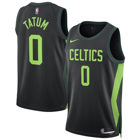 Unisex Boston Celtics Jayson Tatum
Black 2024/25 Swingman Player Jersey - City Edition
